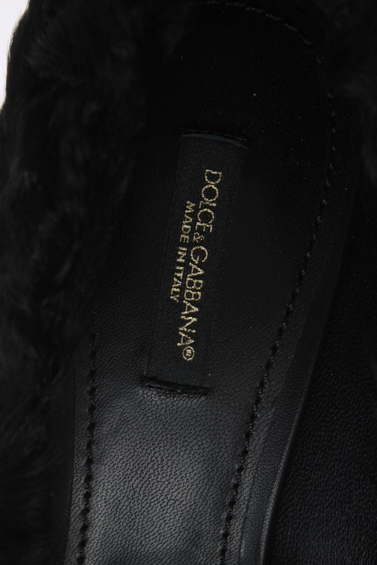 Dolce & Gabbana Elegante Pumps aus luxuriösem Xiangao-Pelzleder