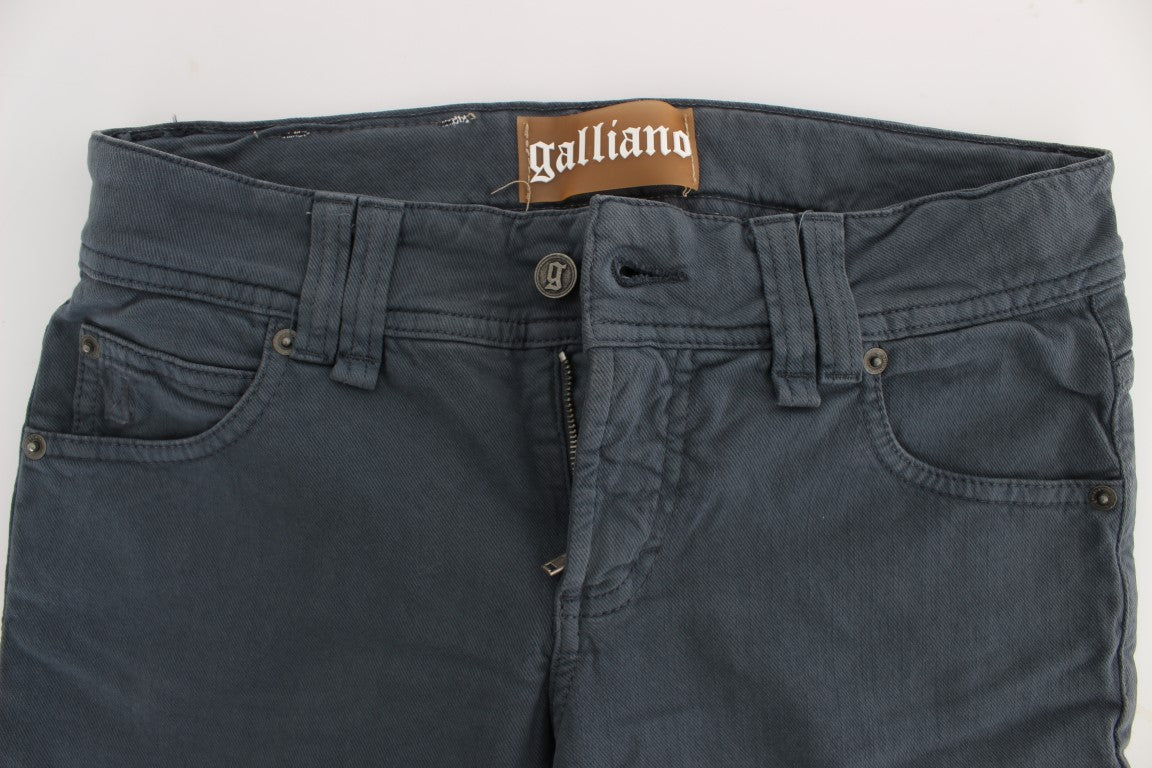 John Galliano Elegant Slim Fit Bootcut Jeans