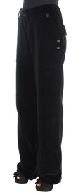 Load image into Gallery viewer, Ermanno Scervino Chic black straight fit jeans made of cotton
