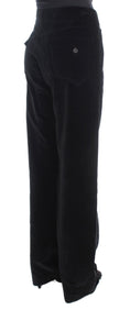 Load image into Gallery viewer, Ermanno Scervino Chic black straight fit jeans made of cotton
