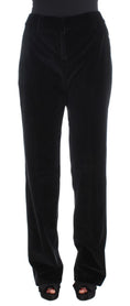 Load image into Gallery viewer, Ermanno Scervino Elegant black straight fit jeans
