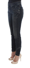 Load image into Gallery viewer, Ermanno Scervino Chic blue slim fit Italian jeans
