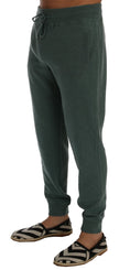 Load image into Gallery viewer, Dolce & Gabbana Elegant green cashmere sports pants
