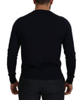 Load image into Gallery viewer, Dolce & Gabbana Elegant cardigan made of virgin wool in blue
