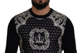 Load image into Gallery viewer, Dolce & Gabbana Elegant crew-neck sweater made from a wool and silk blend
