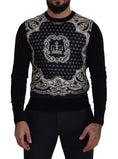 Load image into Gallery viewer, Dolce & Gabbana Elegant crew-neck sweater made from a wool and silk blend
