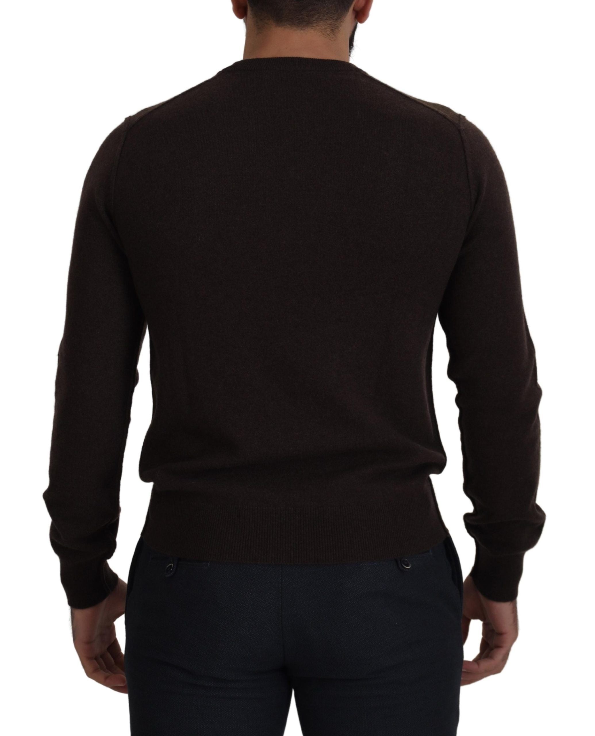 Dolce &amp; Gabbana Elegant crew neck sweater made of cashmere