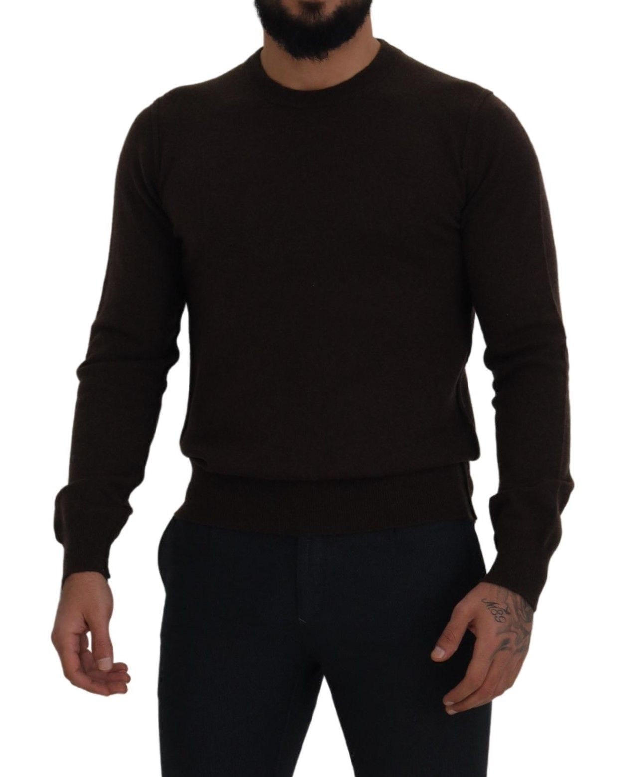 Dolce &amp; Gabbana Elegant crew neck sweater made of cashmere