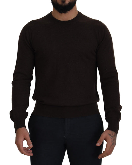 Dolce &amp; Gabbana Elegant crew neck sweater made of cashmere