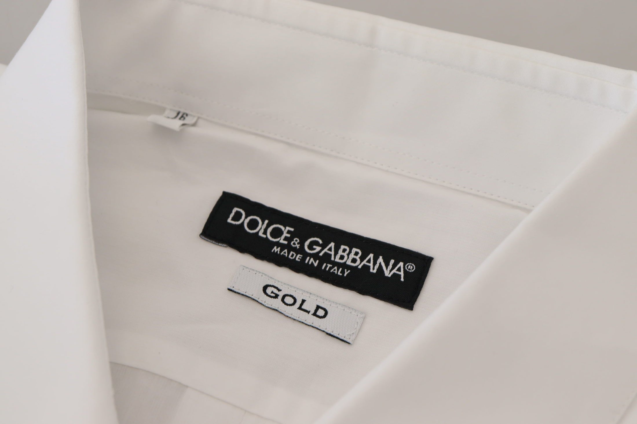 Dolce &amp; Gabbana Elegant white peacock feather shirt