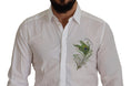 Load image into Gallery viewer, Dolce & Gabbana Elegant white peacock feather shirt
