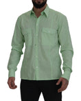 Load image into Gallery viewer, Dolce & Gabbana Mint Green Slim Fit Casual Button Down Shirt
