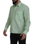 Load image into Gallery viewer, Dolce & Gabbana Mint Green Slim Fit Casual Button Down Shirt
