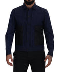 Load image into Gallery viewer, Dsquared² Svelte Dark blue cotton shirt
