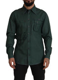 Load image into Gallery viewer, Dolce & Gabbana Emerald Elegance Slim Fit Casual Shirt
