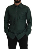 Load image into Gallery viewer, Dolce & Gabbana Emerald Elegance Slim Fit Casual Shirt
