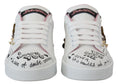 Bild in Galerie-Betrachter laden, Dolce & Gabbana Queen Crown Chic Leder Sneakers
