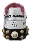 Bild in Galerie-Betrachter laden, Dolce & Gabbana Queen Crown Chic Leder Sneakers
