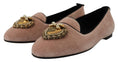 Load image into Gallery viewer, Dolce & Gabbana Elegante Rosa Samt Devotion Loafers
