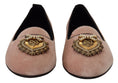 Load image into Gallery viewer, Dolce & Gabbana Elegante Rosa Samt Devotion Loafers
