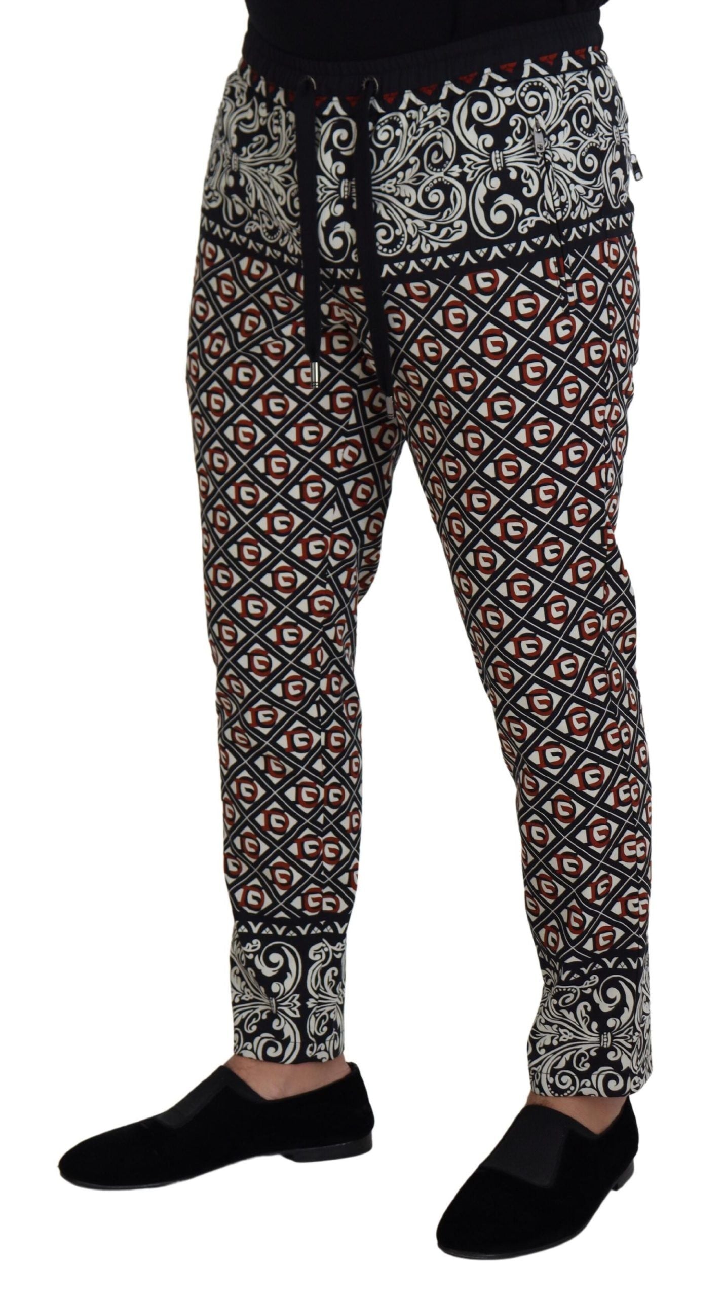 Dolce & Gabbana Elegante Multicolor-Jogging-Hose