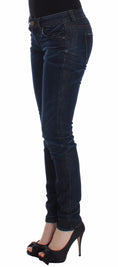 Bild in Galerie-Betrachter laden, Ermanno Scervino Chic Dunkelblaue Skinny Jeans
