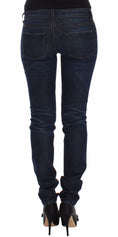 Bild in Galerie-Betrachter laden, Ermanno Scervino Chic Dunkelblaue Skinny Jeans
