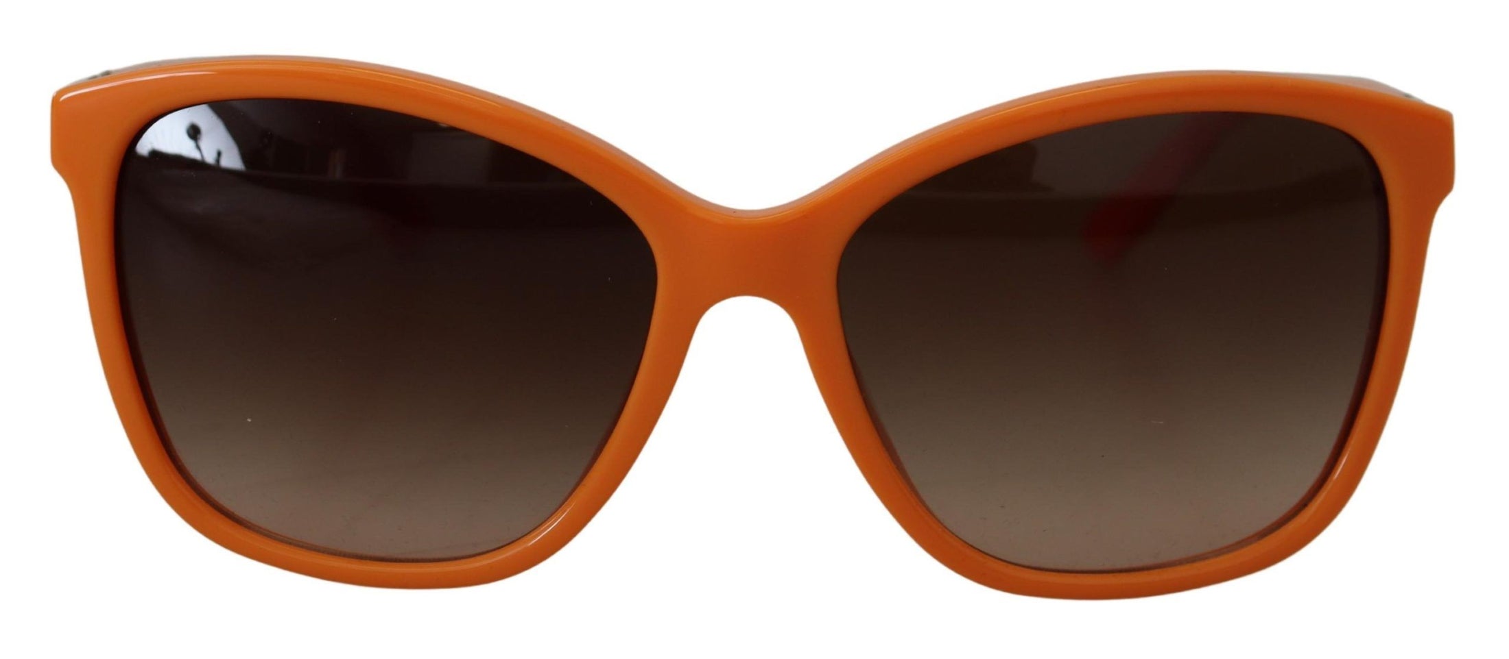 Dolce & Gabbana Schicke Orange Runde Sonnenbrille für Frauen