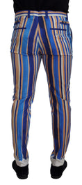 Load image into Gallery viewer, Dolce & Gabbana Slim striped chinos with a slim fit
