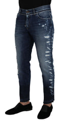 Load image into Gallery viewer, Dolce & Gabbana Elegant Blue Wash Regular Fit Jeans
