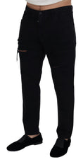 Bild in Galerie-Betrachter laden, Dolce & Gabbana Elegante schwarze Loose Fit Italian Jeans
