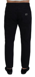 Bild in Galerie-Betrachter laden, Dolce & Gabbana Elegante schwarze Loose Fit Italian Jeans
