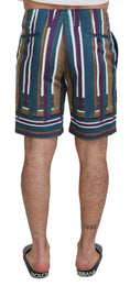 Bild in Galerie-Betrachter laden, Dolce & Gabbana Schicke Multicolor Chino-Shorts - Regular Fit
