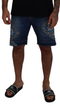 Load image into Gallery viewer, Dolce & Gabbana Elegant Slim Fit Denim Shorts
