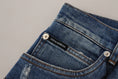 Load image into Gallery viewer, Dolce & Gabbana Elegant Slim Fit Denim Shorts
