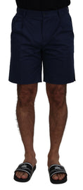 Bild in Galerie-Betrachter laden, Dolce & Gabbana Elegante blaue Chino-Shorts - Regular Fit
