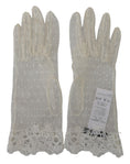 Load image into Gallery viewer, Dolce & Gabbana Chic white palm-sized gloves
