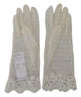 Load image into Gallery viewer, Dolce & Gabbana Chic white palm-sized gloves
