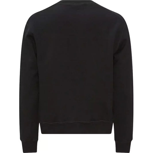 Dsquared² Schickes Schwarzes Logo-Sweatshirt aus Baumwolle