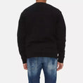 Load image into Gallery viewer, Dsquared² Schickes Schwarzes Logo-Sweatshirt aus Baumwolle
