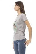 Load image into Gallery viewer, Trussardi Action Chic gray short sleeve crew neck tee
