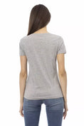 Load image into Gallery viewer, Trussardi Action Chic gray short sleeve crew neck tee
