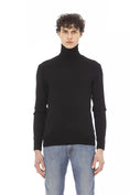 Load image into Gallery viewer, Baldinini Trend Elegant turtleneck sweater with monogram accent
