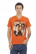 Bild in Galerie-Betrachter laden, Trussardi Action Orange Baumwolle Männer T-Shirt
