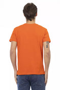 Bild in Galerie-Betrachter laden, Trussardi Action Orange Baumwolle Männer T-Shirt
