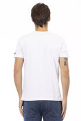 Load image into Gallery viewer, Trussardi Action Elegant tee with V-neck and chic front print
