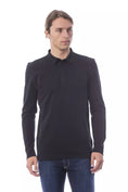 Load image into Gallery viewer, Verri Elegant embroidered long sleeve polo shirt
