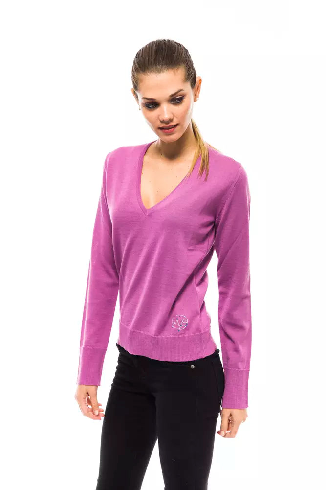 Montana Blu Multicolor Wolle Damen Pullover