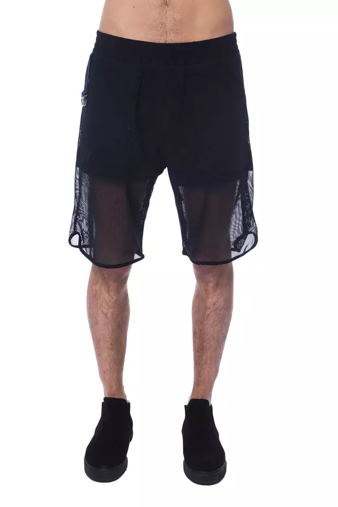 Nicolo Tonetto Elevate your style with chic shorts with sheer panels