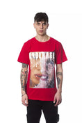 Load image into Gallery viewer, Nicolo Tonetto Elegant red round neck cotton T-shirt
